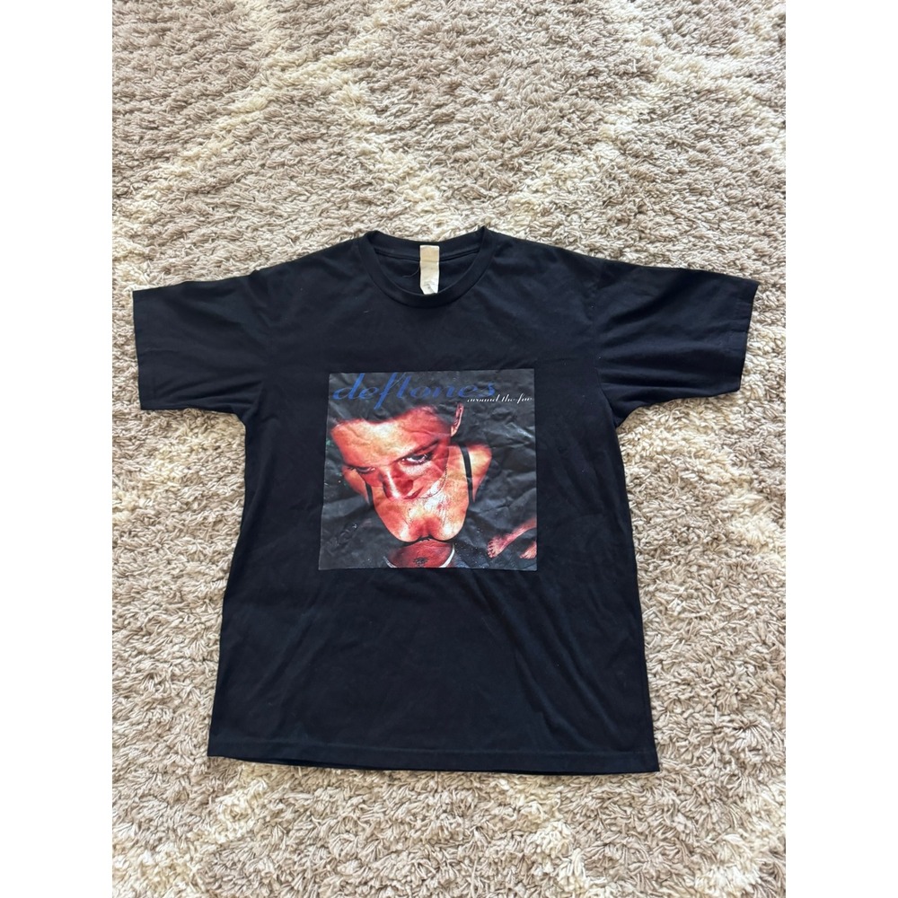 Deftones Around the Fur Album Graphic T-Shirt Black Size M